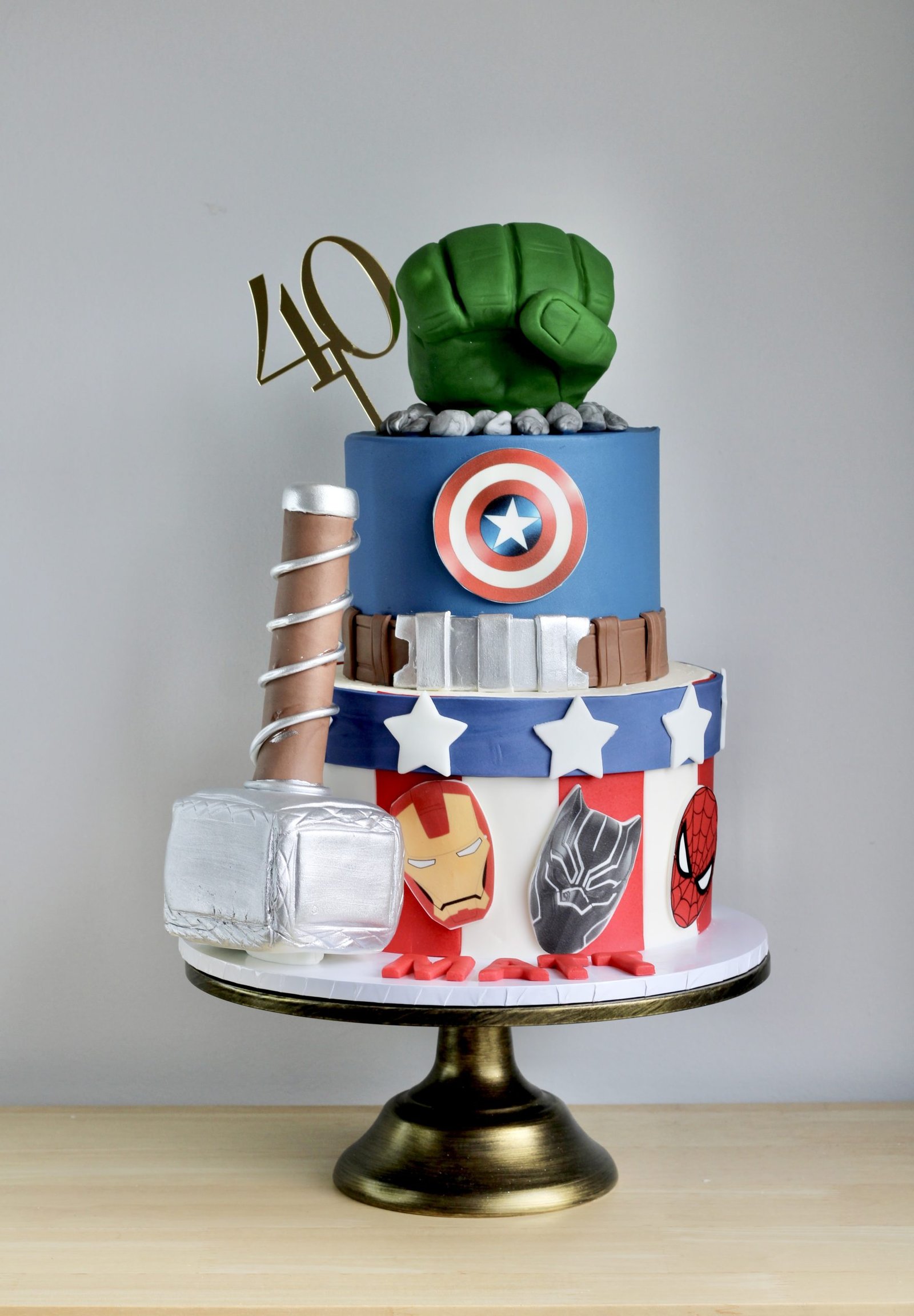 Avengers Cake V1