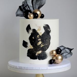 Modern Art Luxe Cake