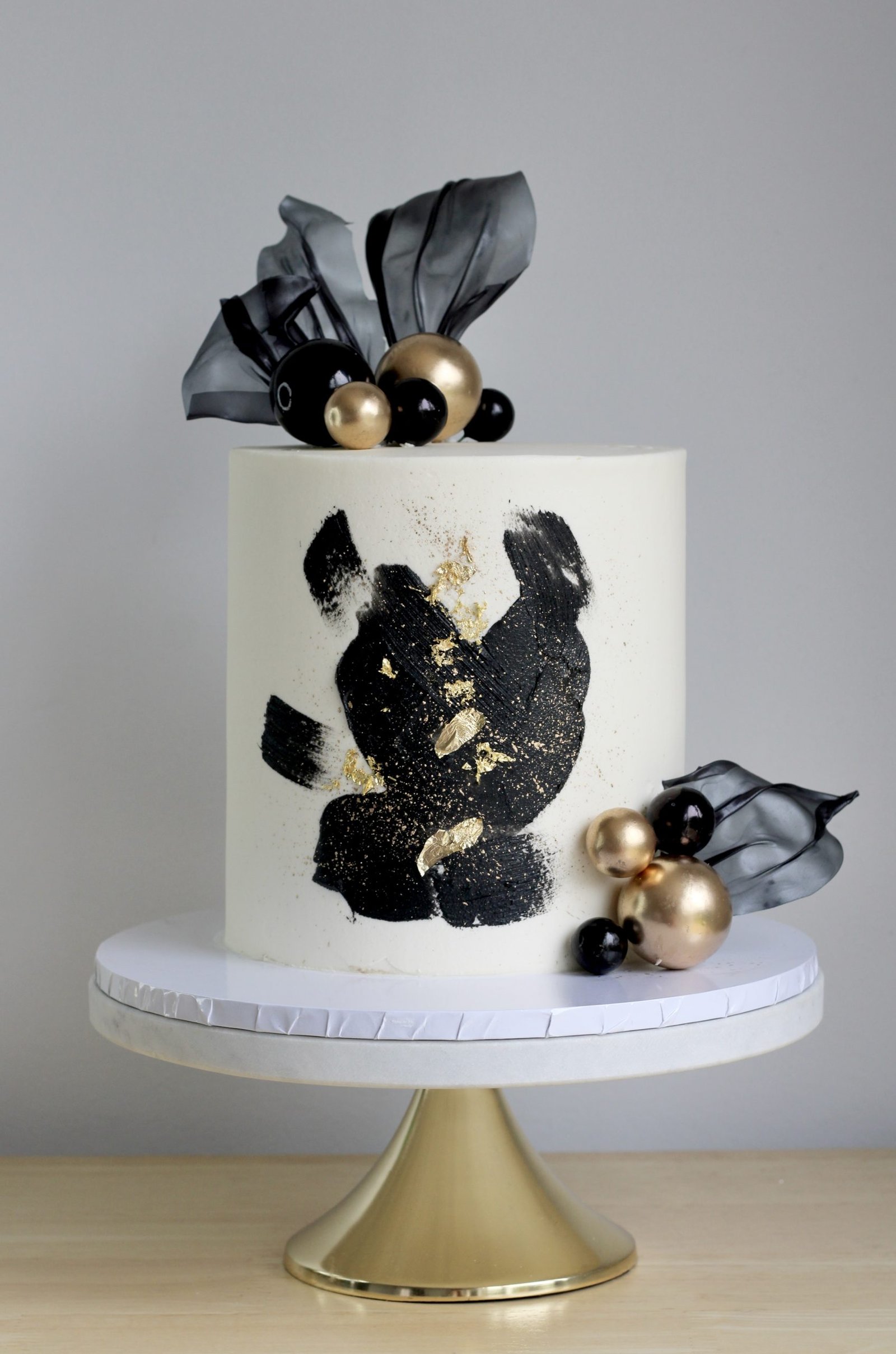 Modern Art Luxe Cake