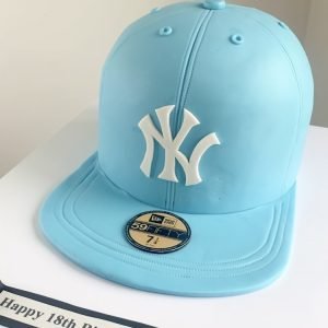 New York Yankees Cap Cake