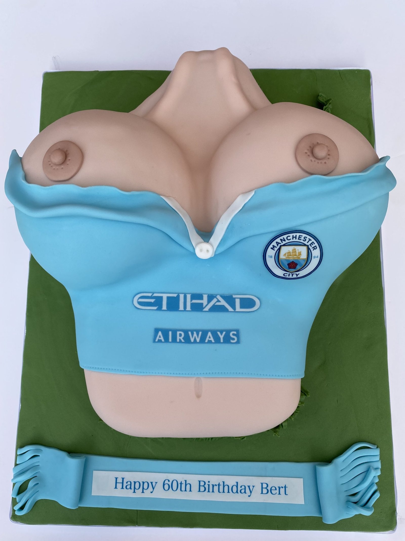 Risqué Football Cake