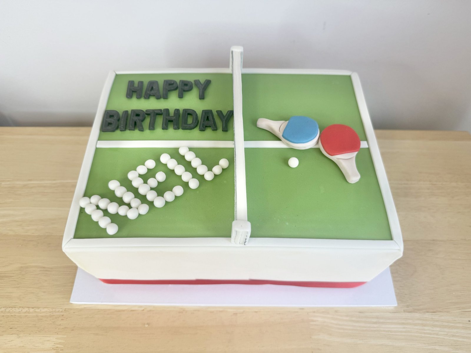 Table Tennis Champion Cake - Image 2