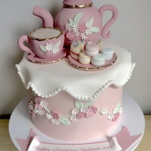 Vintage Tea Party Cake