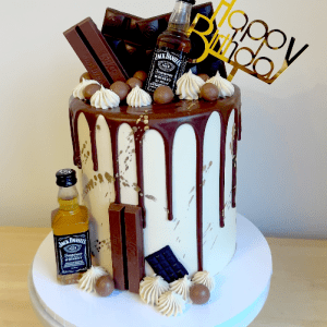 Jack Daniel’s Chocolate Drip Cake