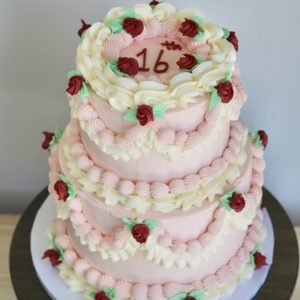 Vintage Cascade Cake