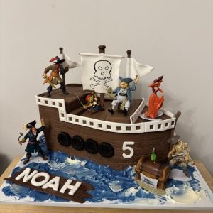 Pirate Ship Cake