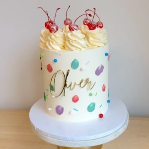 Cherry Sprinkle Cake