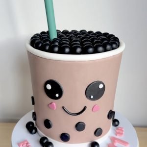 Bubble Tea Cake