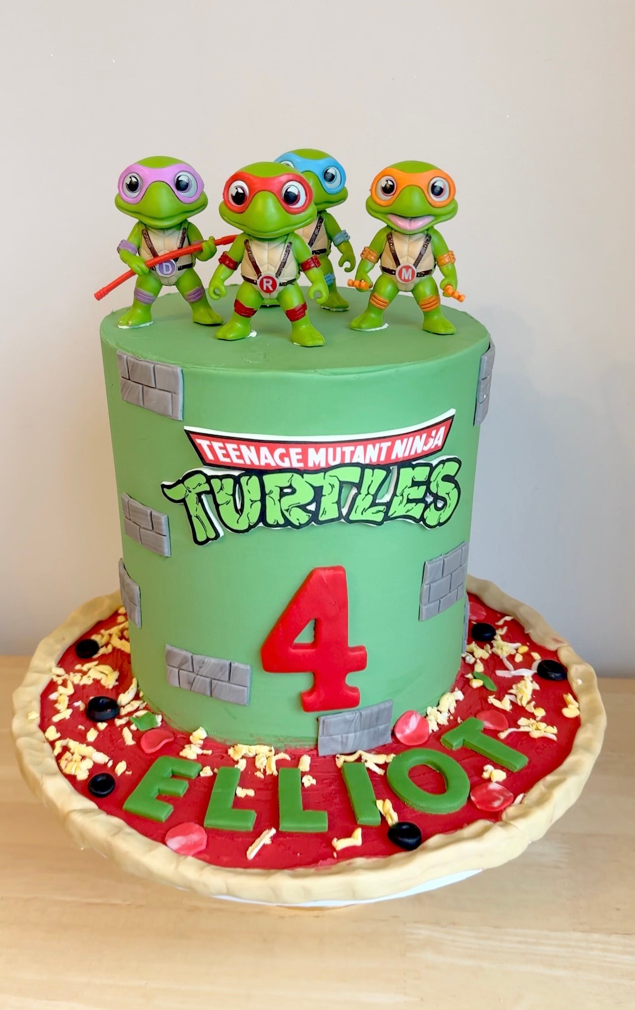 Ninja Turtles Cake V2