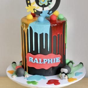 Paintball Cake