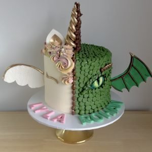 Unicorn & Dragon Cake V1