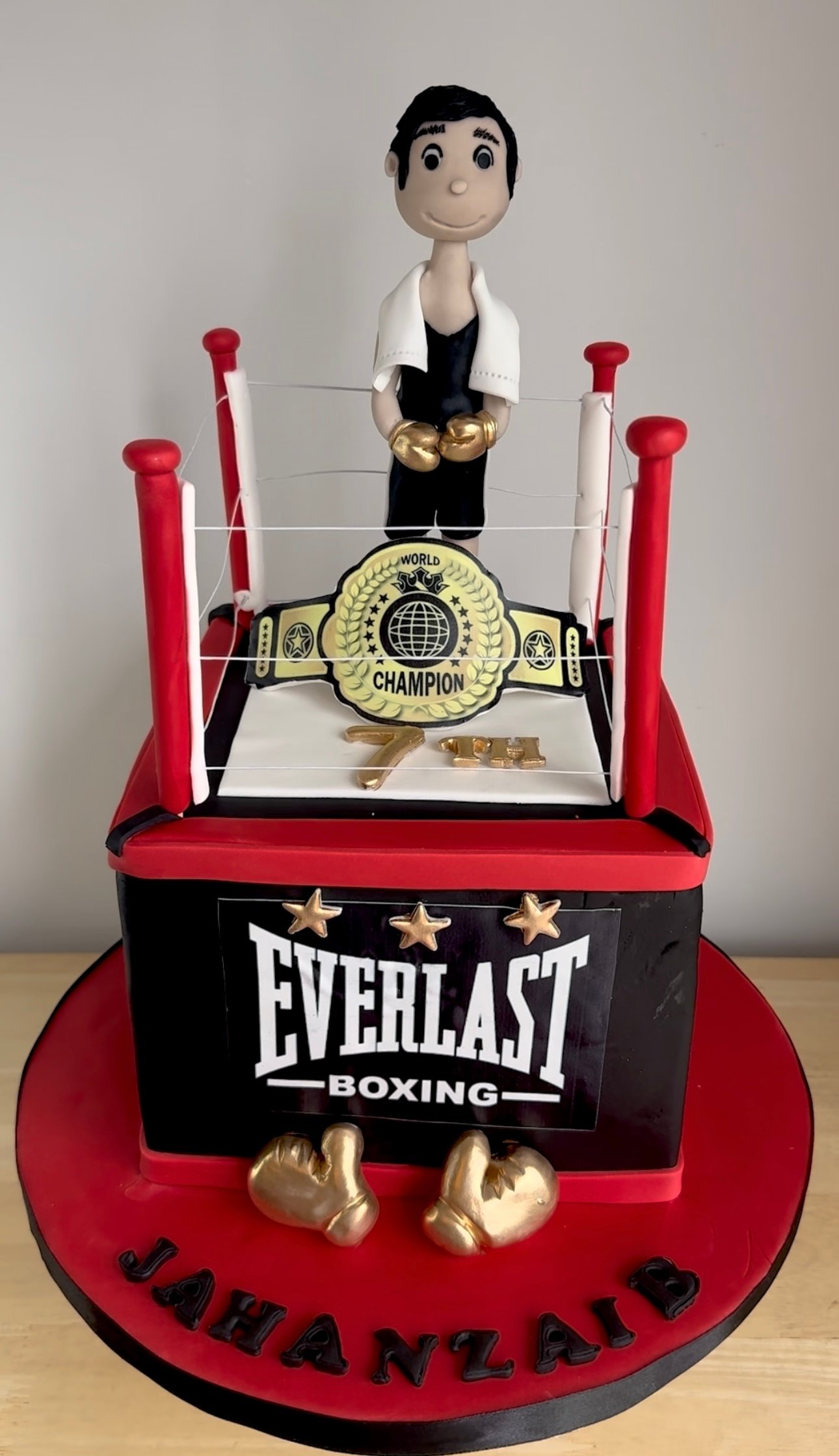 Boxing Champion Cake V1 - Image 2