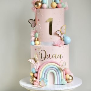 Butterfly Rainbow Cake V1