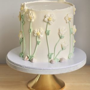 Wildflower Elegance Cake