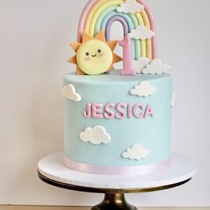 Sunshine & Rainbow Cake V1
