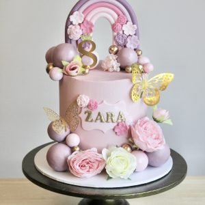 Butterfly Rainbow Cake V3