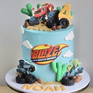 Blaze Monster Truck Cake