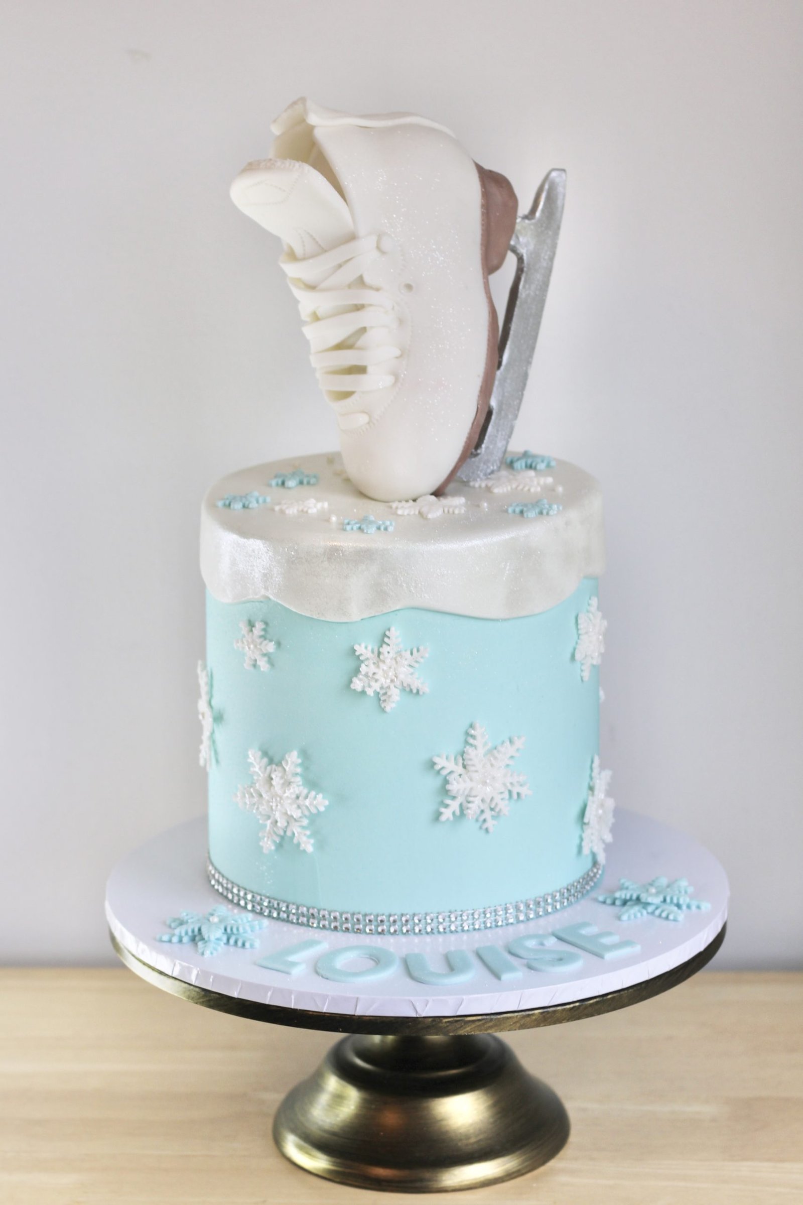 Ice Skating Cake