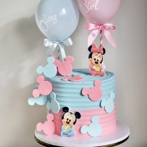 Gender Reveal Cake V4