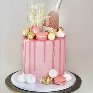 Rosé Celebration Cake