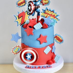 Captain America Cake V3