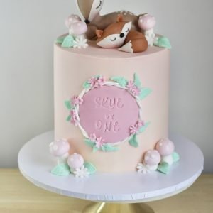 Woodland Animals Cake V2