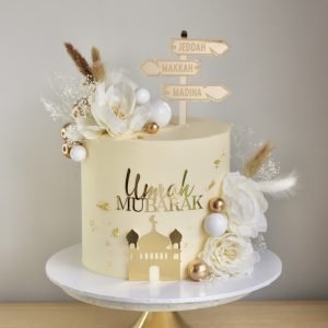 Umrah Mubarak Cake V1