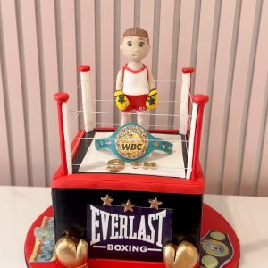 Boxing Champion Cake V1