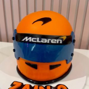 F1 Helmet Cake