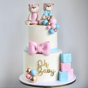 Gender Reveal Cake V3