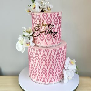 Orchid Elegance Cake V1