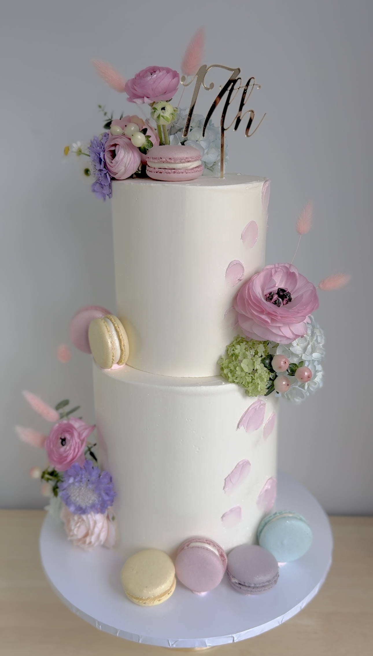 Pastel Bloom Cake