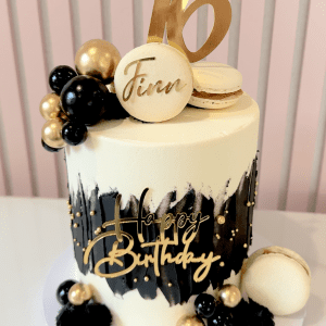 Monochrome Elegance Cake V2