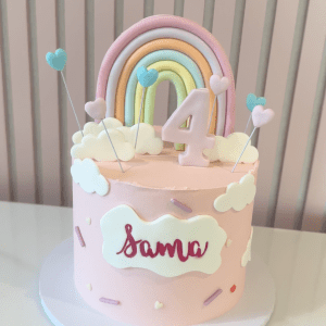 Pastel Rainbow Cake