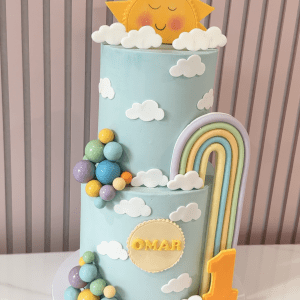 Sunshine & Rainbow Cake V2