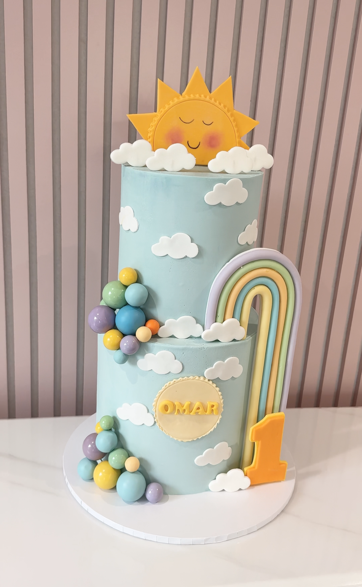 Sunshine & Rainbow Cake V2