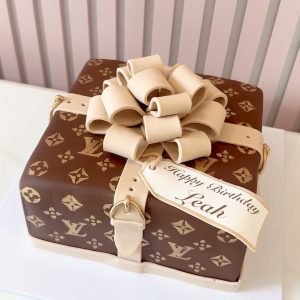 Louis Vuitton Gift Box Cake V2