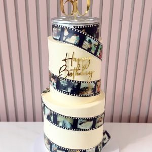 Film Reel Photo Cake V2