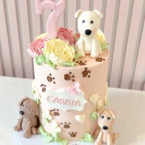 Puppy Love Cake