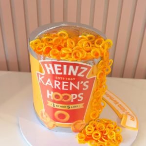 Spaghetti Hoops Cake