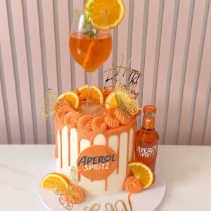 Aperol Spritz Cake