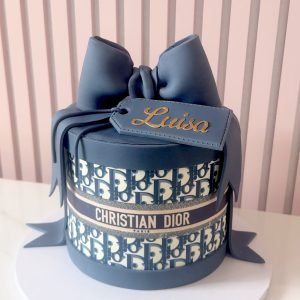 Dior Gift Box Cake