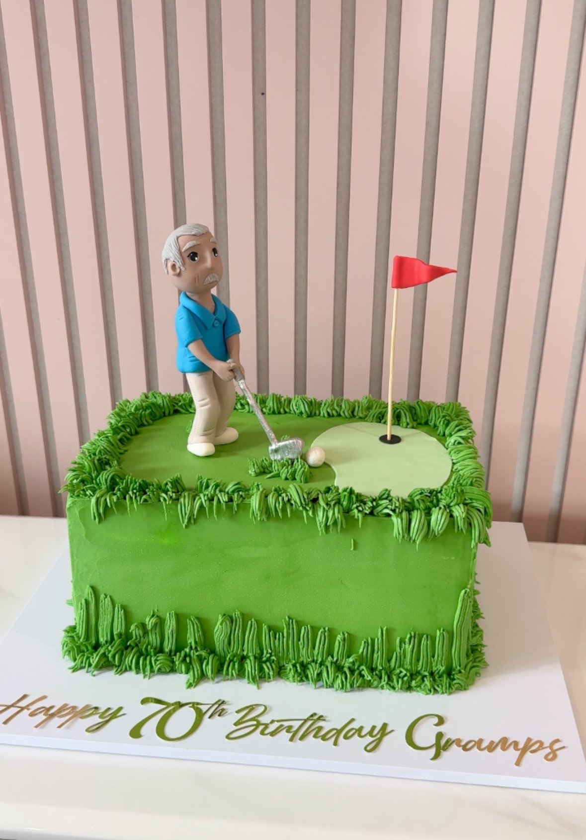 Golf Champion Cake V3