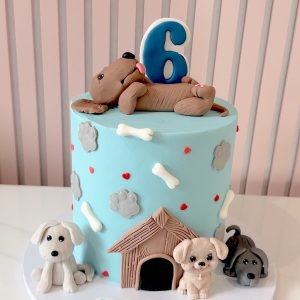 Pawfect Birthday Cake