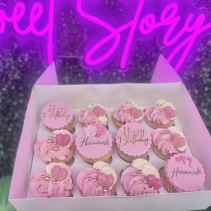 Pink Crystal Cupcakes
