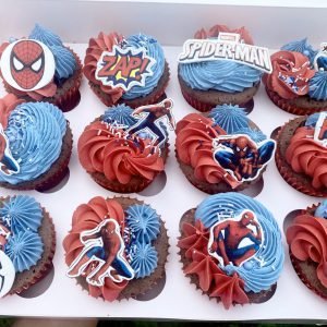 Spider-Man Cupcakes