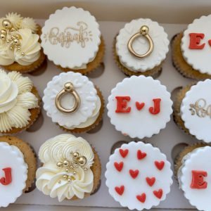 Engagement Cupcakes