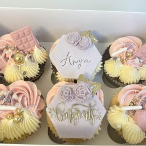 Blush & Gold Cupcakes V2