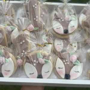 Woodland Deer Iced Biscuits