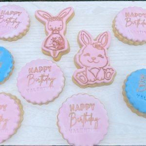 Bunny Birthday Biscuits